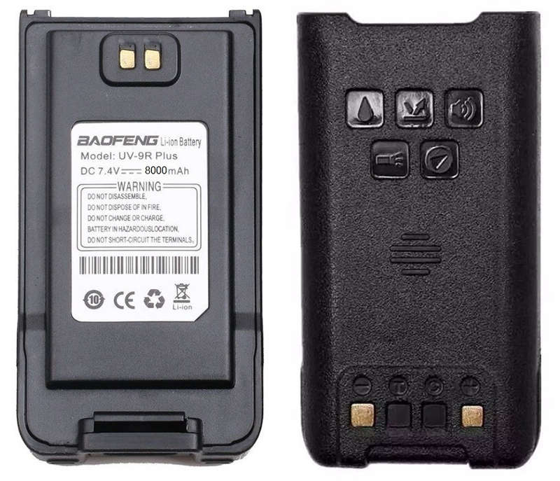 Baofeng UV-9R 2Way Walkie Talkie Radio Transceiver Batteries. Replacement Cells. Collections Allowed