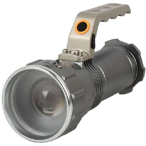 Rechargeable CREE LED High Performance Searchlight Emergency Torch. Collections Are Allowed.