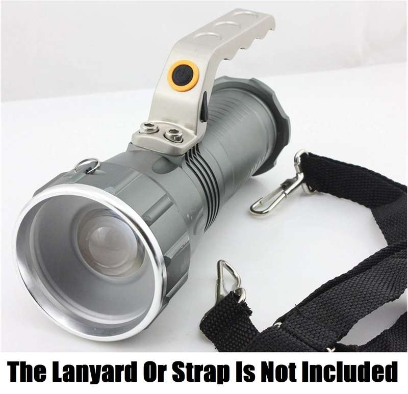 Rechargeable CREE LED High Performance Searchlight Emergency Torch. Collections Are Allowed.