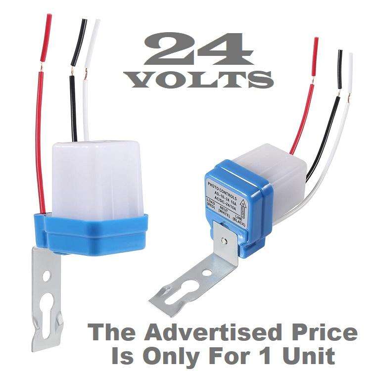 Day Night Sensor / Switch / Detector 24Volts 10A. Day Night Auto Control Sensor. Collections Allowed