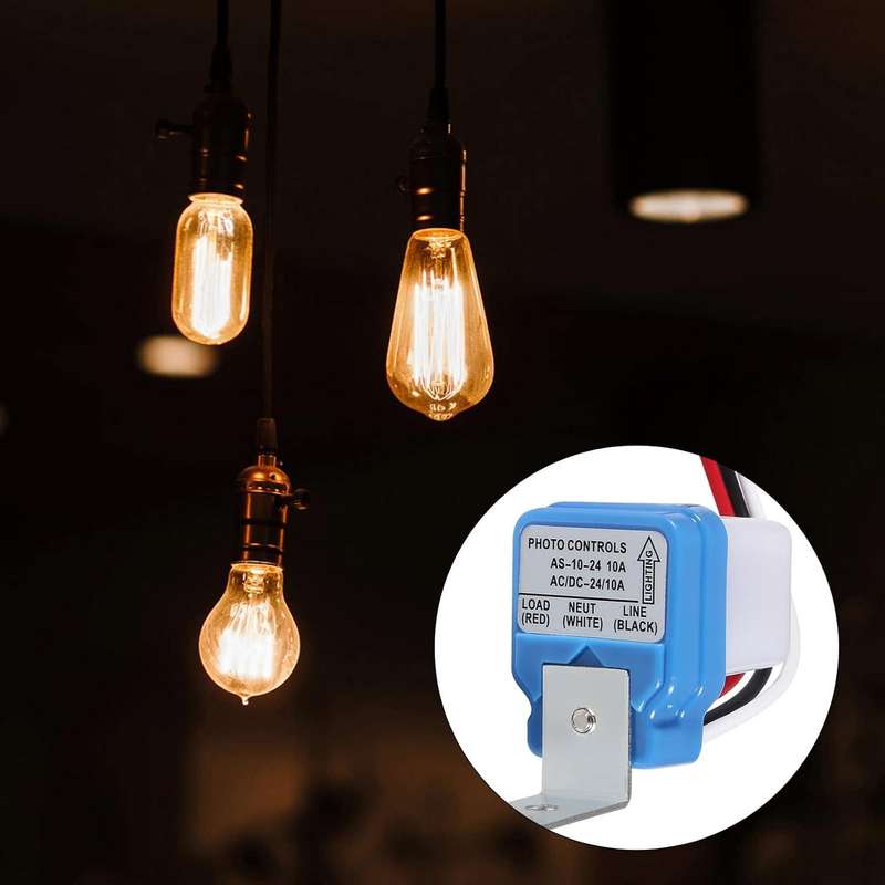 Day Night Sensor / Switch / Detector 24Volts 10A. Day Night Auto Control Sensor. Collections Allowed