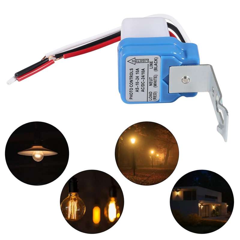 Day Night Sensor / Switch / Detector 24Volts 10A. Day Night Auto Control Sensor. Collections Allowed
