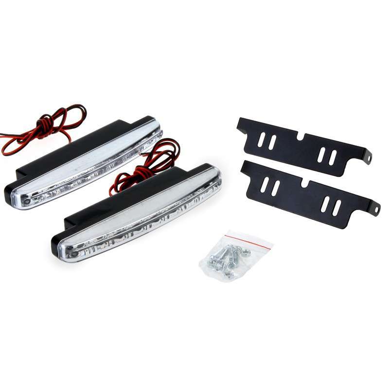 LED DayTime Running Lights For Vehicles.  LED DTRL Cool White 9 ~ 32V. Collections Are Allowed.