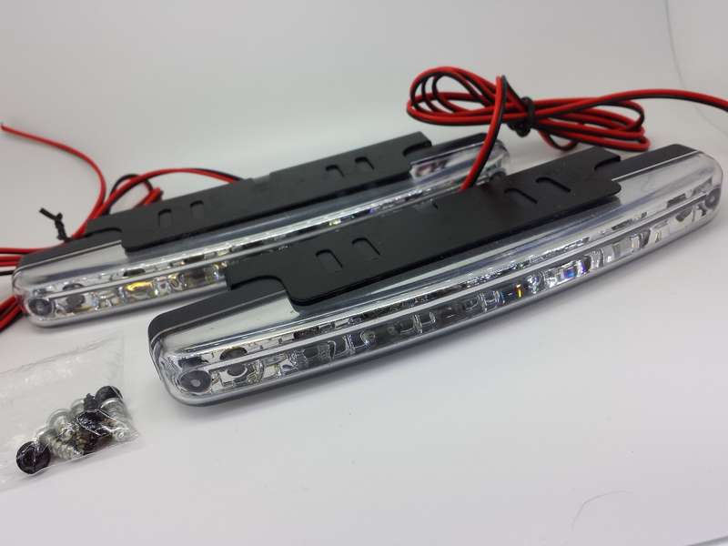 LED DayTime Running Lights For Vehicles.  LED DTRL Cool White 9 ~ 32V. Collections Are Allowed.