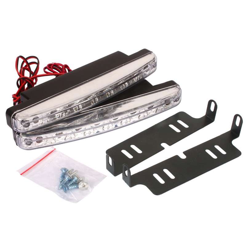LED DayTime Running Lights For Vehicles.  LED DTRL Cool White 9 ~ 32V. Collections Are Allowed.