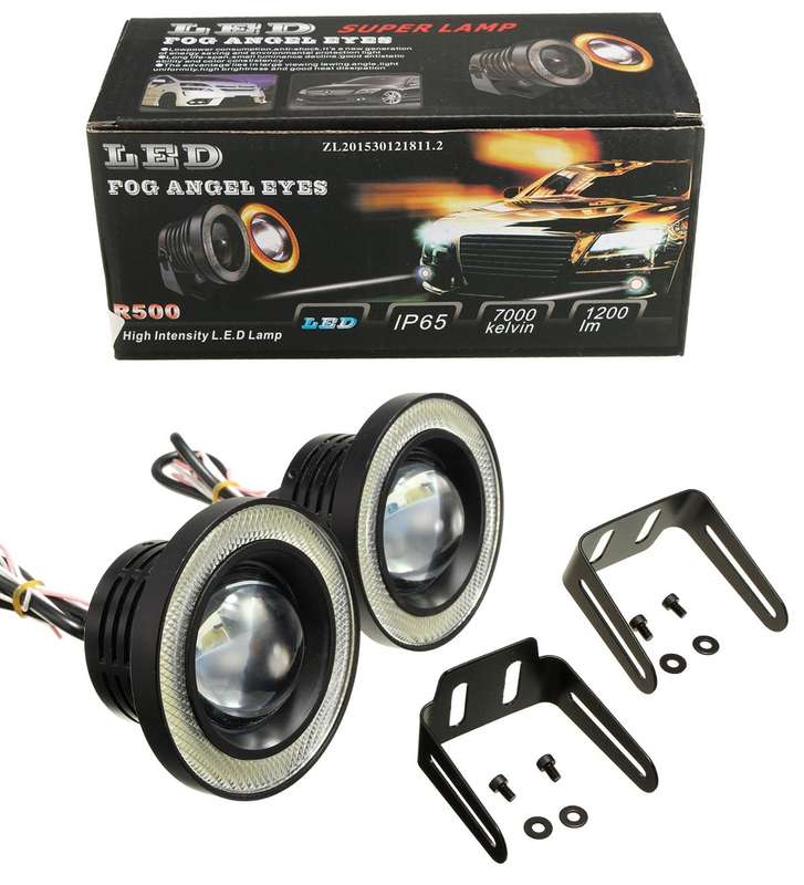 Fog Angel Eyes DayTime Running Lights Premium Quality COB LED Technology. Collections Are Allowed.