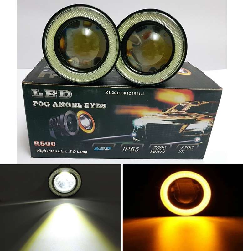 Fog Angel Eyes DayTime Running Lights Premium Quality COB LED Technology. Collections Are Allowed.