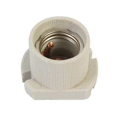E27 Screw Cap Ceramic Porcelain Lamp Bulb Skirted Socket Holder Fitting Base. Collections Allowed.