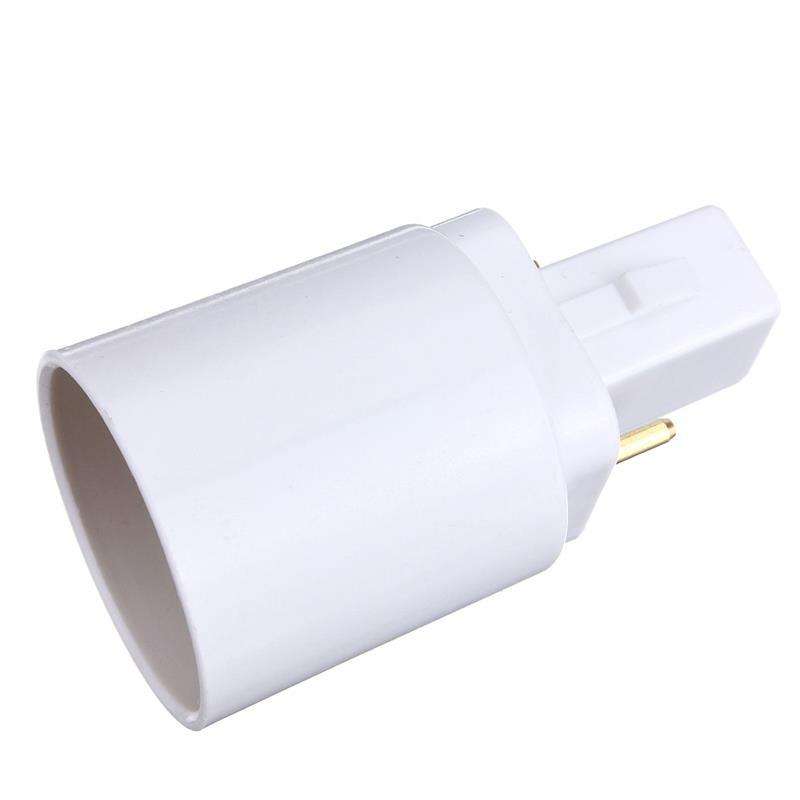 G24 Male To E27 Female Socket Base Light Bulb Lamp Adapter Converter Holder. Collections Allowed