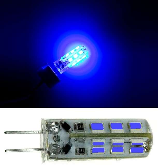 G4 SMD LED Light Bulbs AC220V Blue G4 LED 3W Corn Design Capsules Lamps Globes. Collections Allowed.