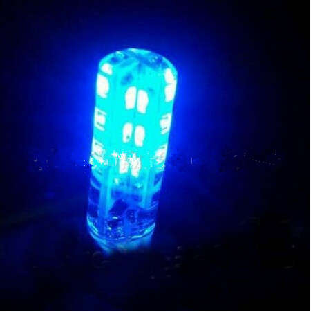 G4 SMD LED Light Bulbs AC220V Blue G4 LED 3W Corn Design Capsules Lamps Globes. Collections Allowed.