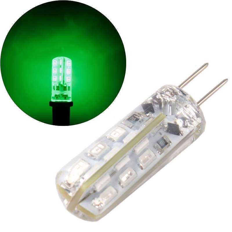 Green G4 LED Capsules, Lamps, Globes. Corn Design G4 SMD LED Light Bulbs AC220V. Collections Allowed