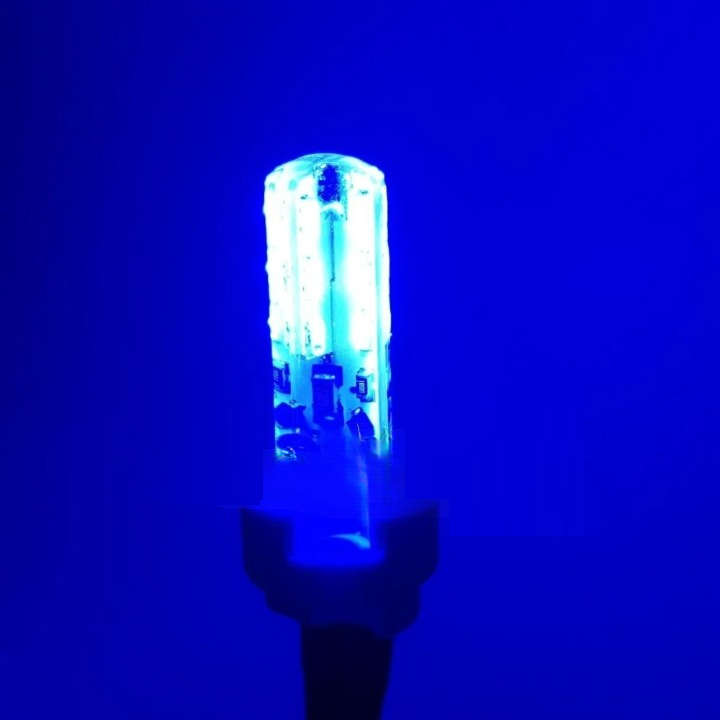 G4 SMD LED Light Bulbs AC220V Blue G4 LED 3W Corn Design Capsules Lamps Globes. Collections Allowed.