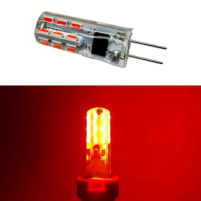 Corn Design G4 SMD LED Capsules, Lamps, Globes. Red G4 LED AC220V Light Bulbs. Collections Allowed.