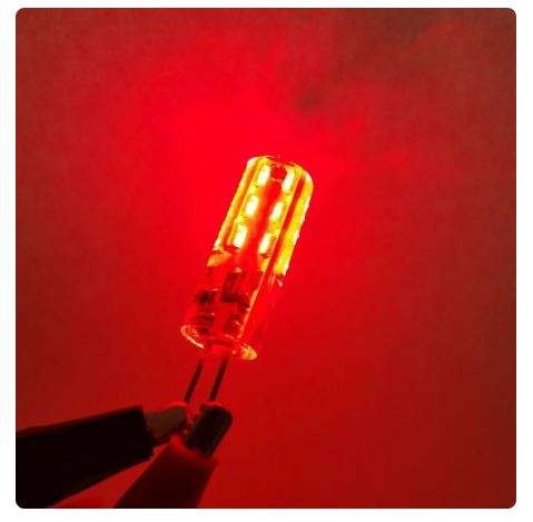 Corn Design G4 SMD LED Capsules, Lamps, Globes. Red G4 LED AC220V Light Bulbs. Collections Allowed.