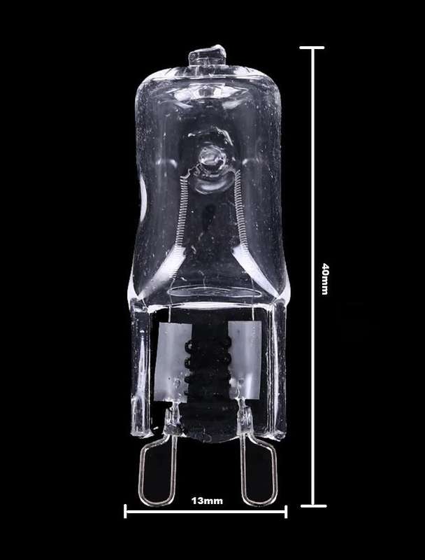 Halogen Globes, Capsules, Lamps 30W AC220V G9 Halogen Light Bulbs In Warm White. Collections Allowed
