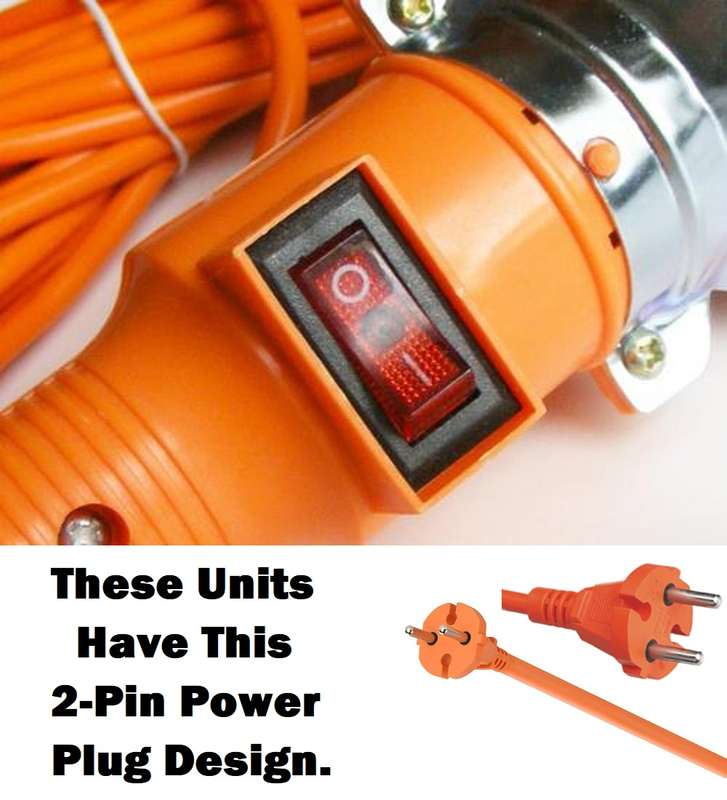 Portable Electric Hand Held Heavy Duty Lamp with Extension Cable plus LED Bulb. Collections Allowed.