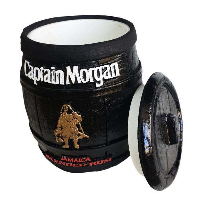 Captain Morgan Jamaica Blended Premium Rum Ice Buckets. New Novelty Products. Collections Allowed.