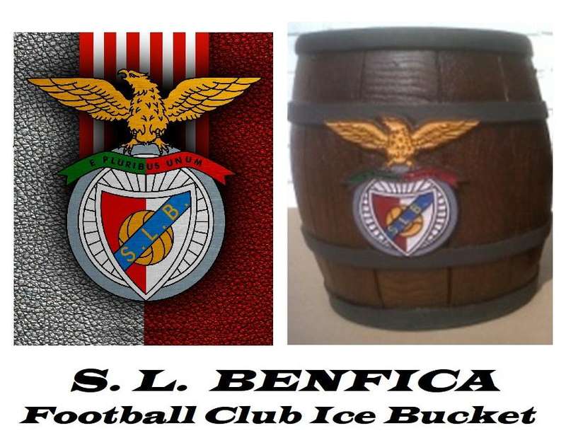 S.L. Benfica Football Club Ice Buckets. Brand New Unique And Novelty Products. Collections Allowed.