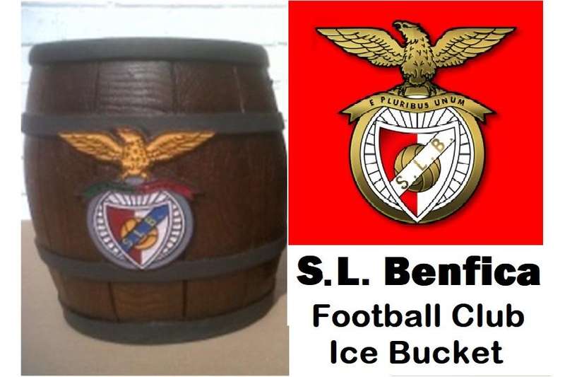S.L. Benfica Football Club Ice Buckets. Brand New Unique And Novelty Products. Collections Allowed.