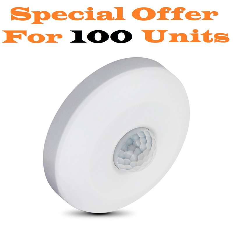 100 Packs Of Infrared Motion Sensor Switch PIR 360° Detection Range, AC220~240V. Collections Allowed