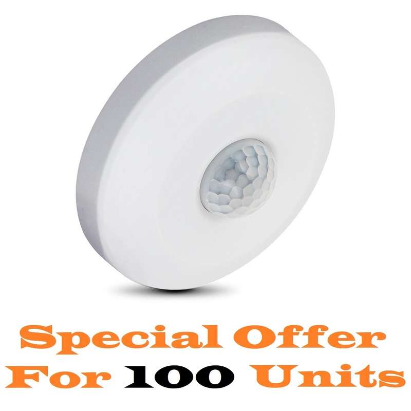 100 Units Of Infrared Motion Sensor Switch PIR 360° Detection Range, AC220~240V. Collections Allowed