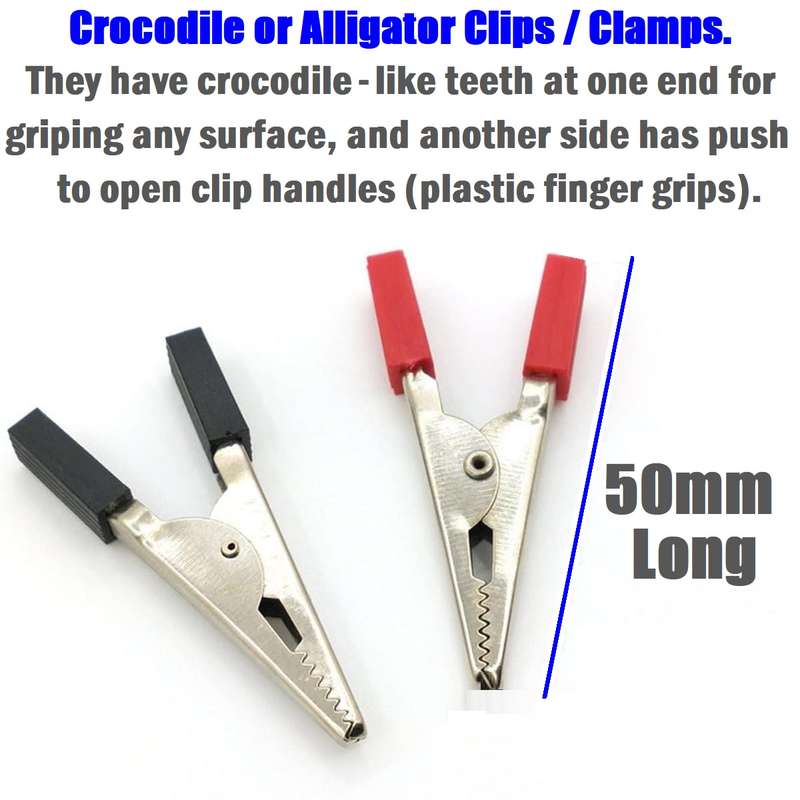 Insulated Crocodile Clips Alligator Clips Crocodile Clamps Alligator Clamps. Collections Are Allowed