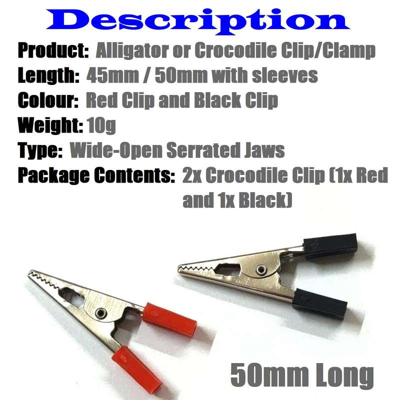 Insulated Crocodile Clips Alligator Clips Crocodile Clamps Alligator Clamps. Collections Are Allowed