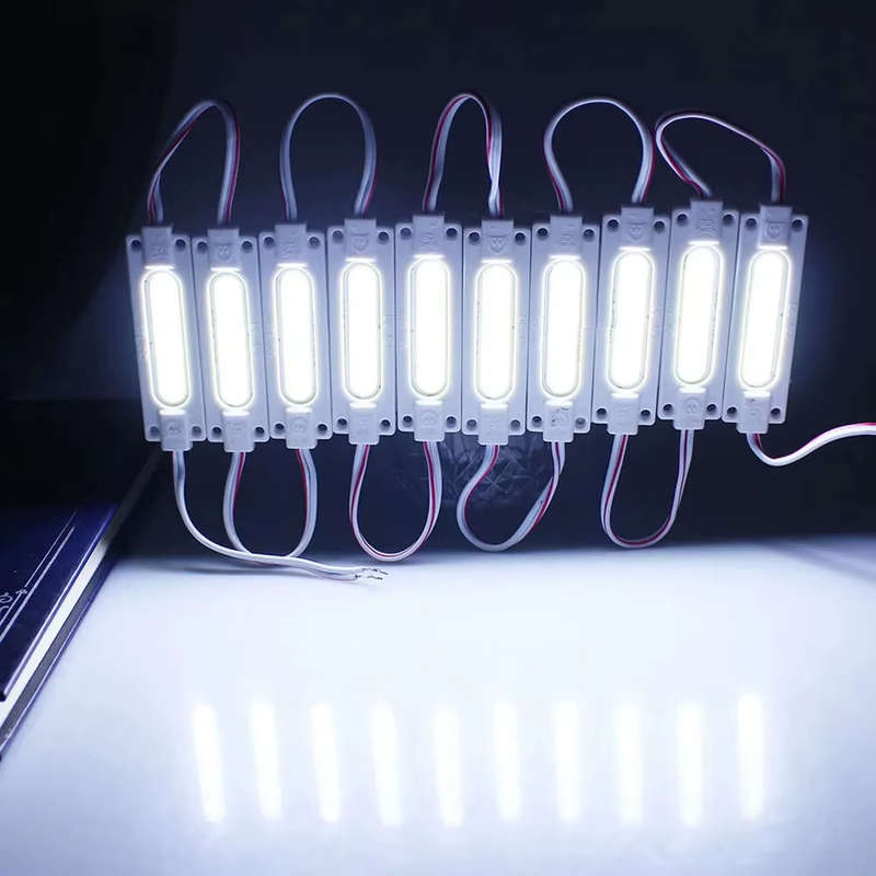 Giant Cool White COB LED Light Modules. Waterproof Injection Moulded with Lens. Collections Allowed.