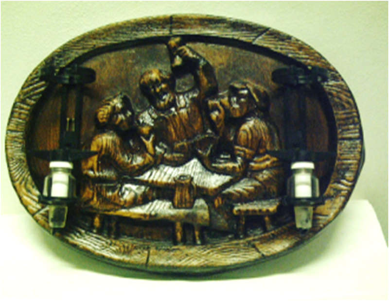 Liquor Dispensers: Cheers Oval / Round Plaque with 2 Optics Kits. Brand New. Collections Allowed.