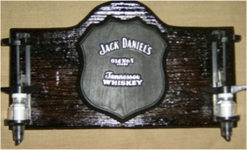 Jack Daniel`s Tennessee Whiskey Liquor Dispensers with 2 Optic Sets. Brand New. Collections Allowed.
