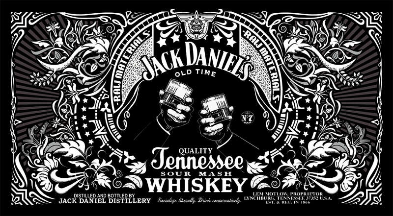 Liquor Dispensers: Jack Daniel`s Tennessee Whiskey with 2 Optic Sets. Brand New. Collections Allowed