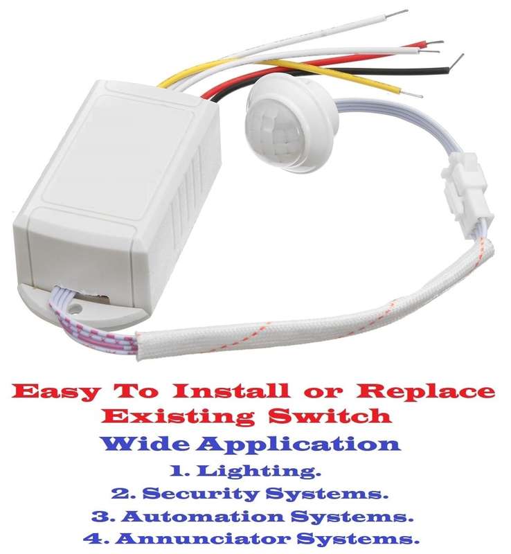 10 Packs Of Infrared 360° PIR Motion Sensor Switch Module for Automation Systems Collections Allowed