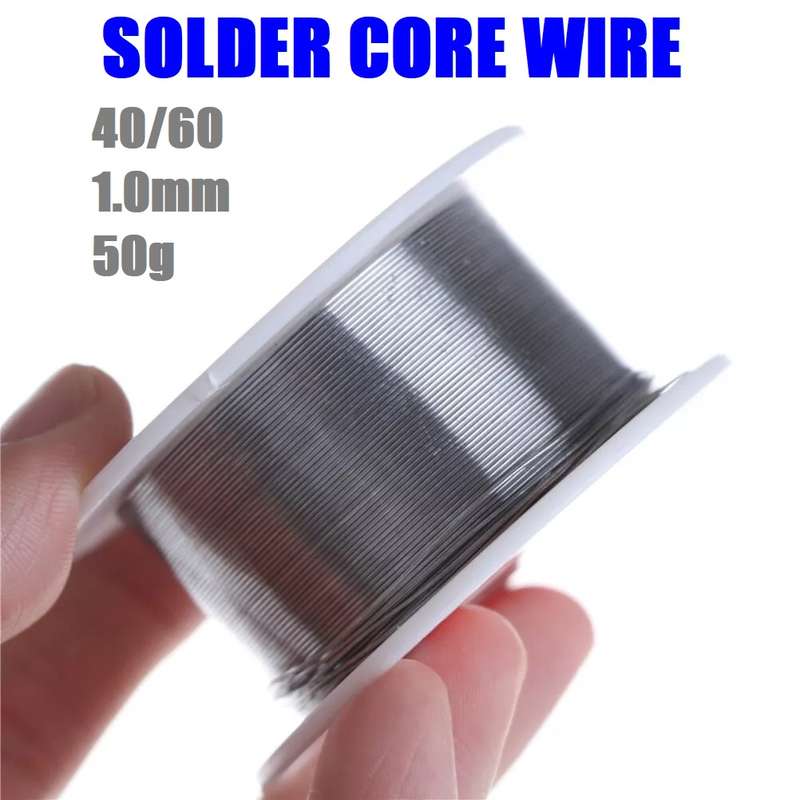 High Quality Solder Core Wire 40/60. Solder Wire 1.0mm 50g. Collections Are Allowed.