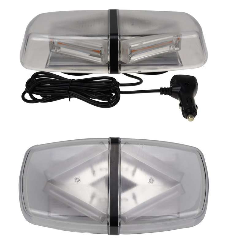 Strobe Flash Car Roof Top High Intensity Amber Orange Yellow COB LED Light Bar. Collections Allowed.