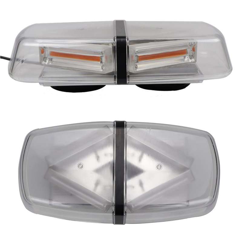 Strobe Flash Car Roof Top High Intensity Amber Orange Yellow COB LED Light Bar. Collections Allowed.