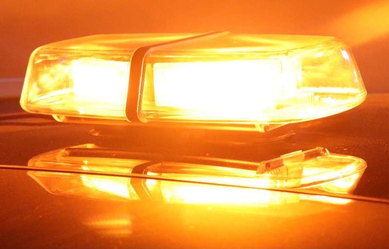 Strobe Flash Car Roof Top High Intensity Amber Orange Yellow COB LED Light Bar. Collections Allowed.