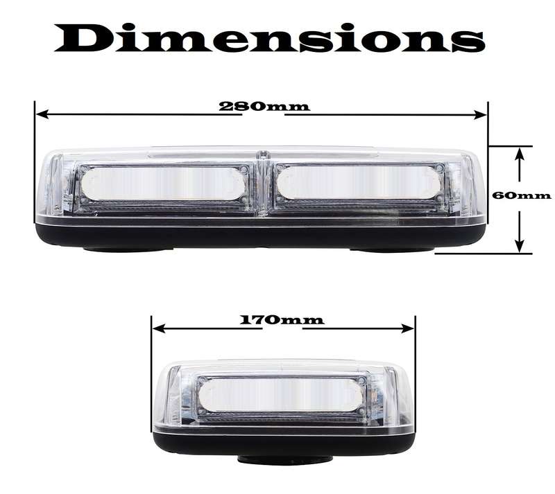 High Intensity Green COB LED Strobe Flash vehicle Roof Top Light Bar. Collections Are Allowed.