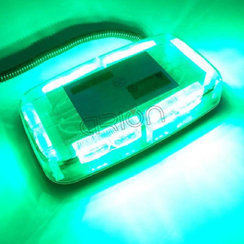 High Intensity Green COB LED Strobe Flash vehicle Roof Top Light Bar. Collections Are Allowed.