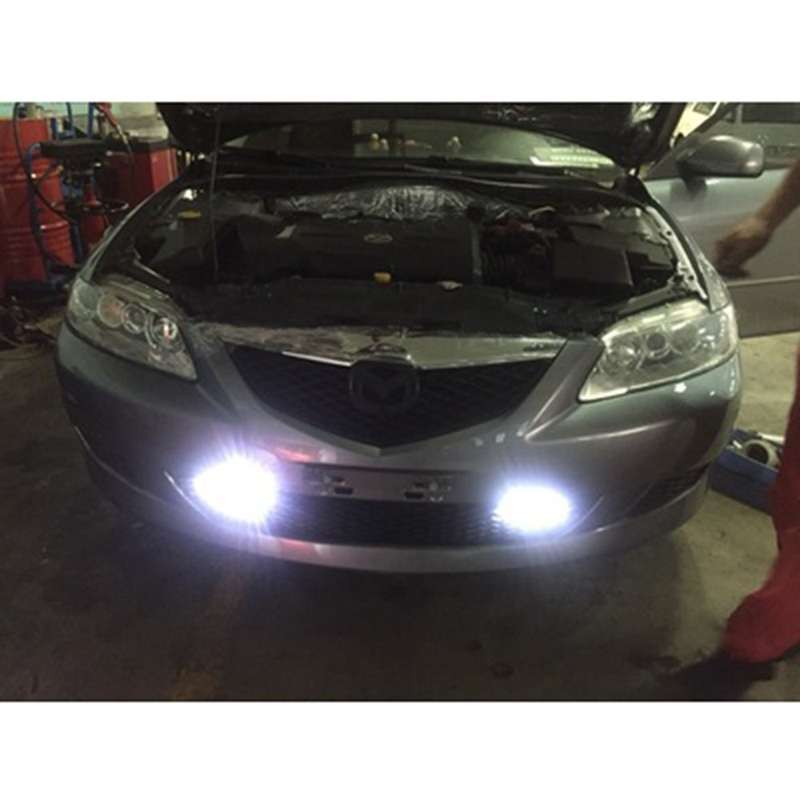 Cool White COB LED Flash Strobe Grille Bumper Cluster Side Marker Lights 12V. Collections Allowed.