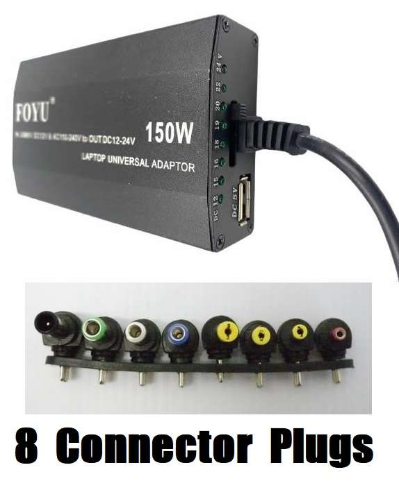 Universal Car, Home Charger Inverter for Laptops, Mobile Devices. Vary DC12~24V. Collection Allowed.