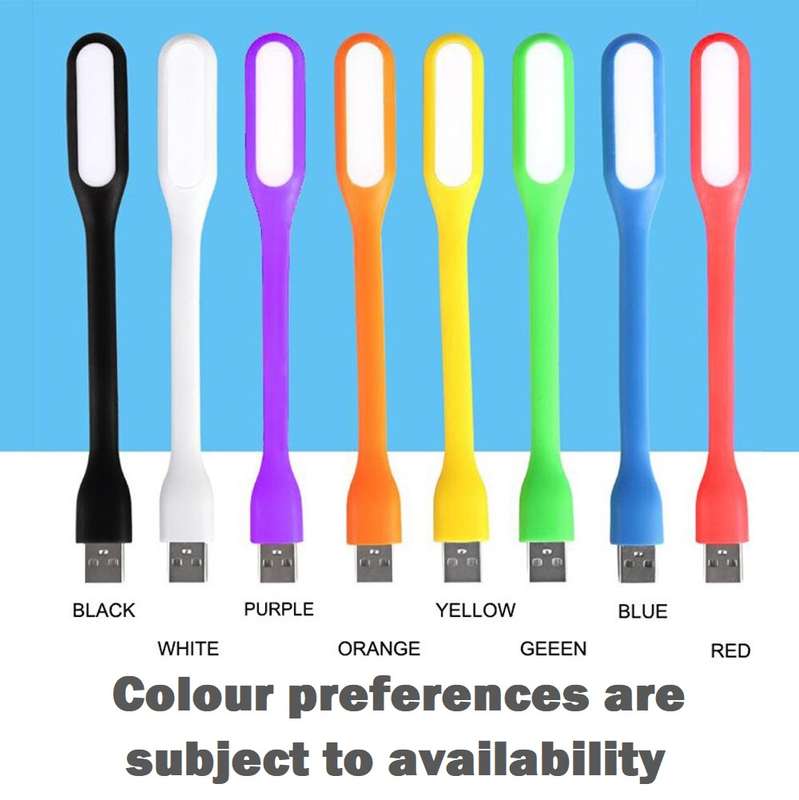 Flexible, Bendable, Portable LED USB Lights In Assorted Bright Colour Schemes. Collections Allowed.