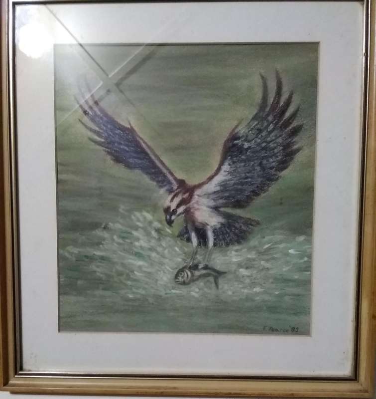 Art: Original Fish Eagle