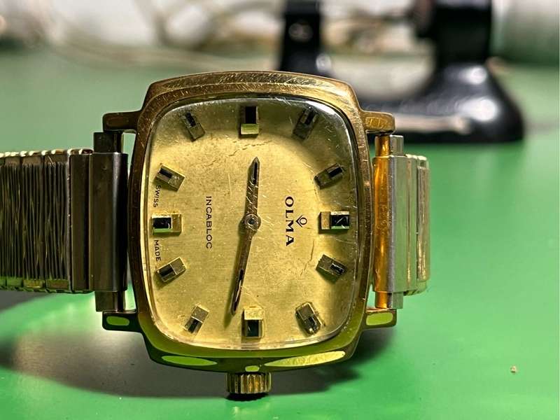OLMA Swiss Made mens watch