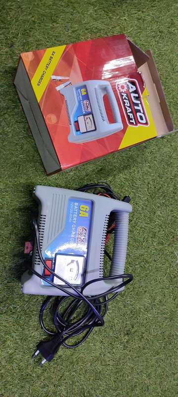Autocraft 12v 6a Battery Charger