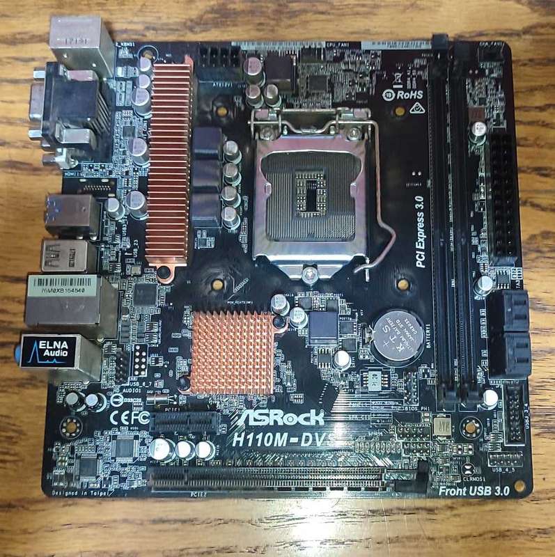 ASRock H110M-DVS Motherboard