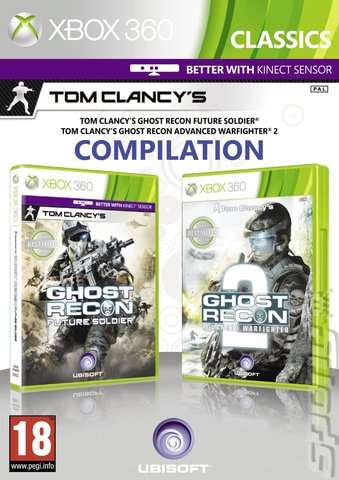 Tom Clancy Ghost Recon Future Soldier + Advanced Warfighter 2 Classics Compilation   Xbox 360