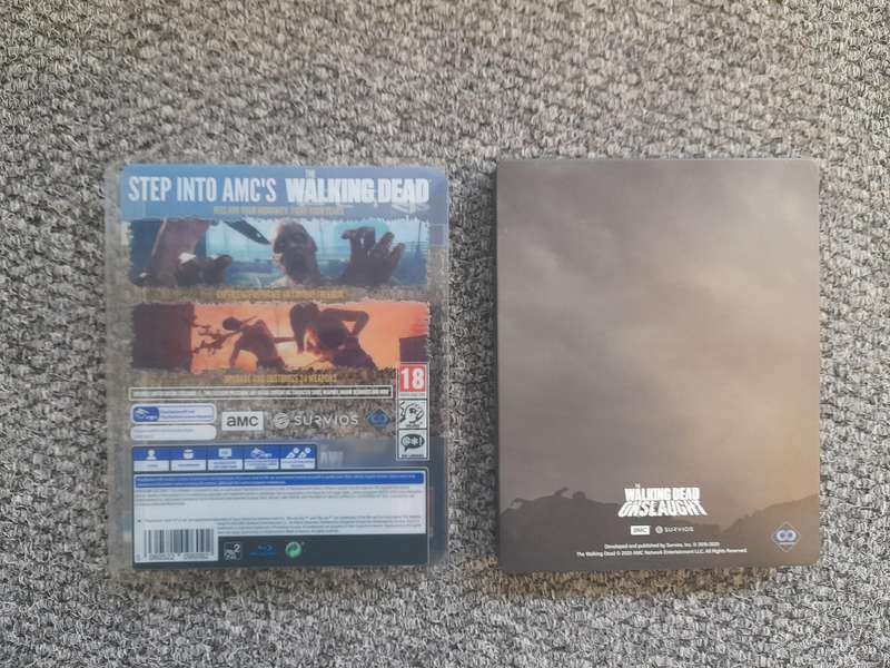 The Walking Dead Onslaught Steel Book    PS4