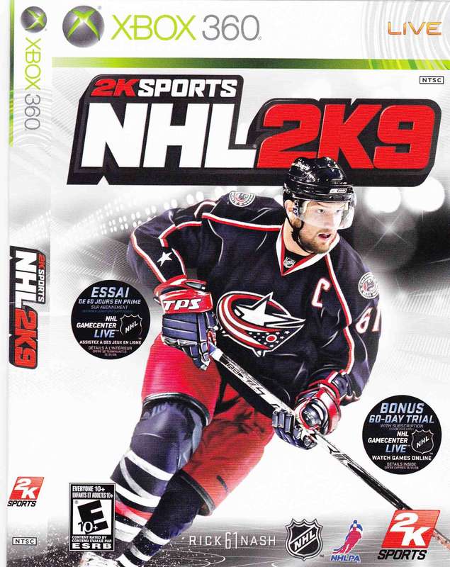 2K Sports NHL 2K9 Xbox 360