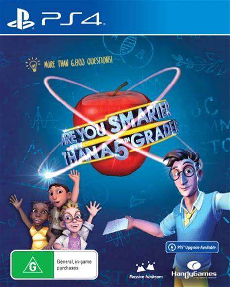 Are You Smarter Than A 5 th Grader     PS4